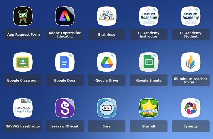 A quick link to get to all your SUSD apps - For Students and Teachers.